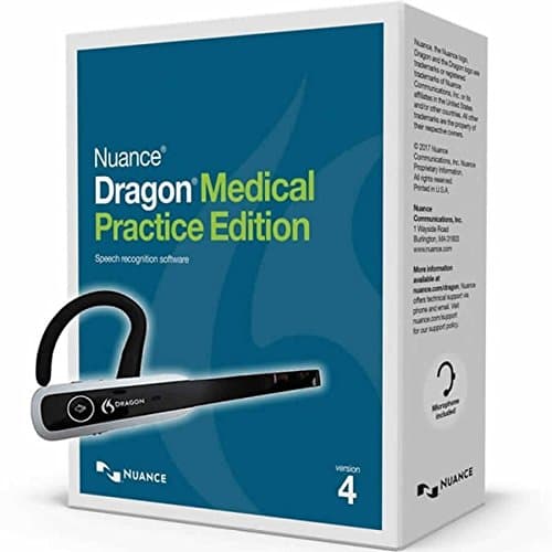 Dragon Medical Practice Edition 4 for Windows with Wireless Bluetooth Headset