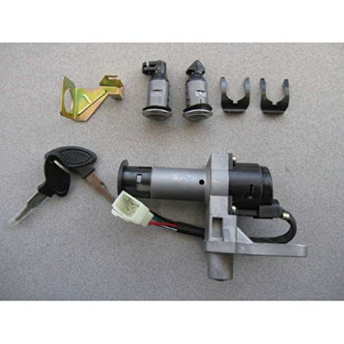 Sunny New Ignition Switch Lock Latch Key Set for 150CC Chinese Scooter Moped