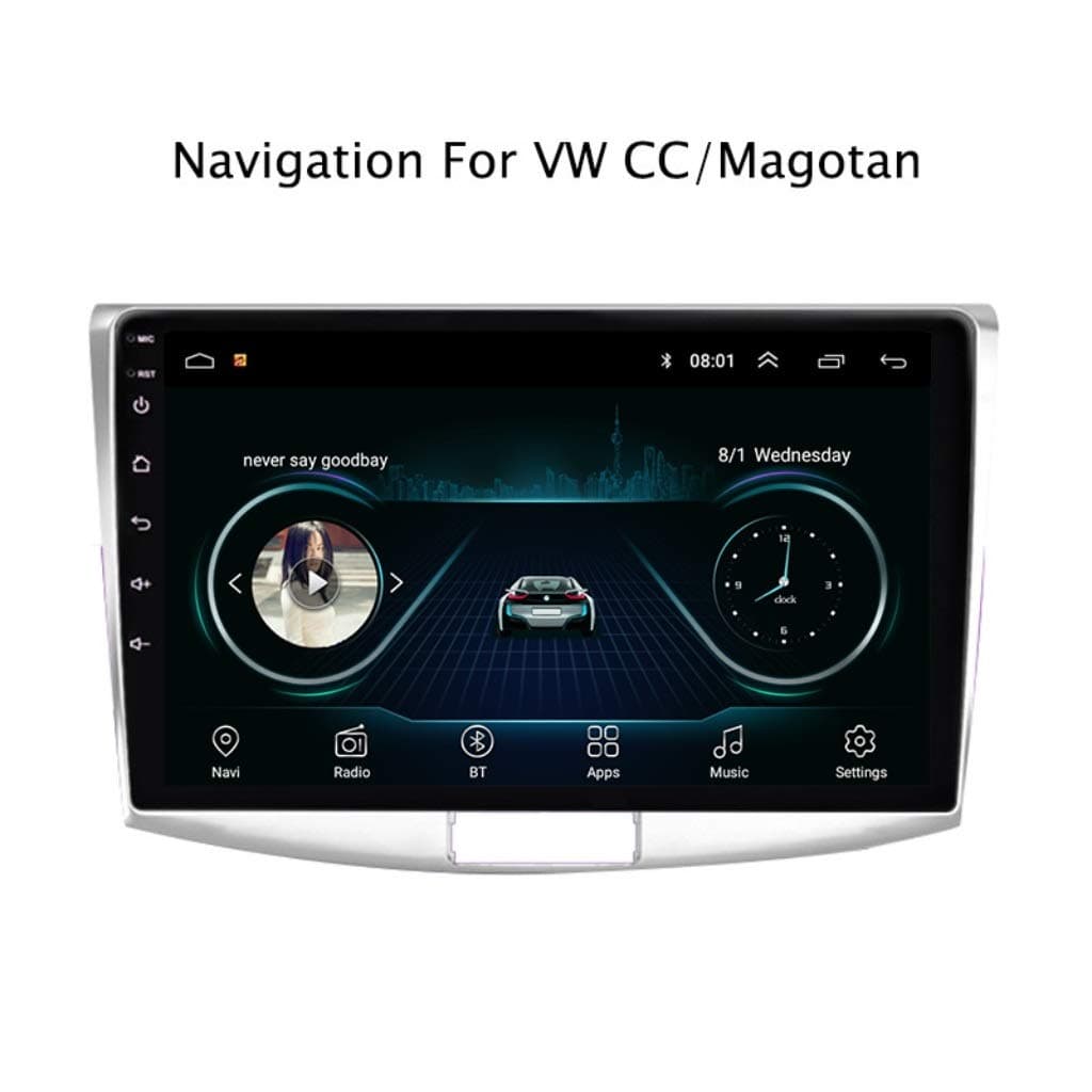 OUYI 10.1" IPS 2.5D Android 8.1 Auto Car Radio For Passat B6 B7 CC Magotan 2012-2015 Stereo GPS Glonass Navigation head unit No DVD