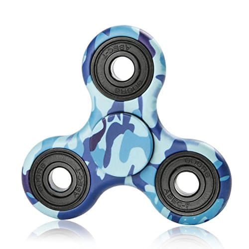 Fidget Spinner Toy Stress Reducer -Blue(Ship From CA)