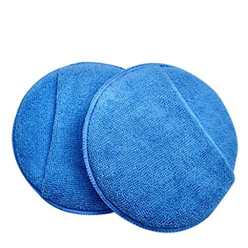 Timitai Practical Cleaning Car Waxing Polish Microfiber Foam Sponge Applicator Cleaning Detailing Pads