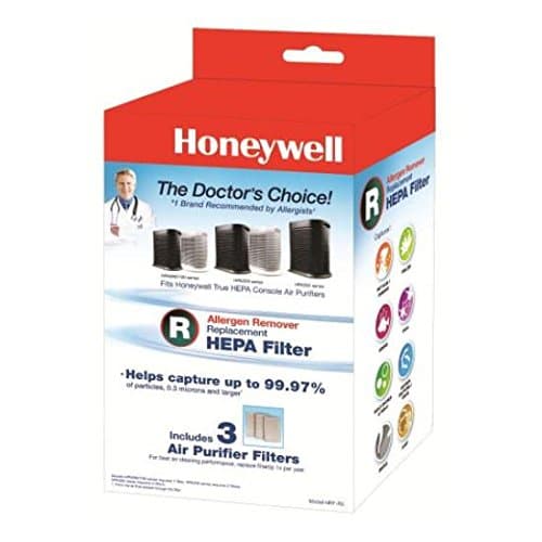 Genuine Honeywell True HEPA Replacement Filter R (3-FILTER PACK HRF-R3)