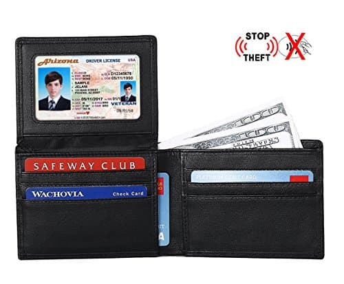 7TECH Blocking Wallet for Men, Executive Side Flip Wallet Protector