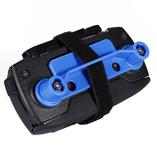 ZEEY Remote Controller Protector for DJI Mavic Pro, RC Thumb Stick Grip &amp; Screen Transport Protect Clip for DJI Mavic Pro Drone Remote Controller (Blue)