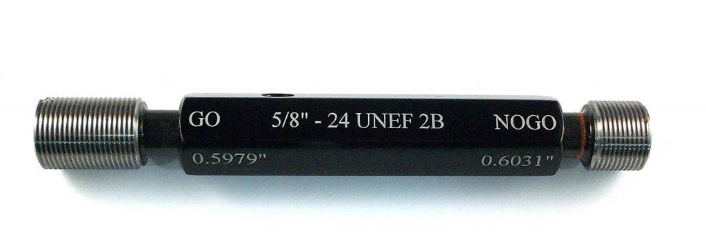 5/8-24 UNEF Class 2B Taperlock Thread Plug Gage Set