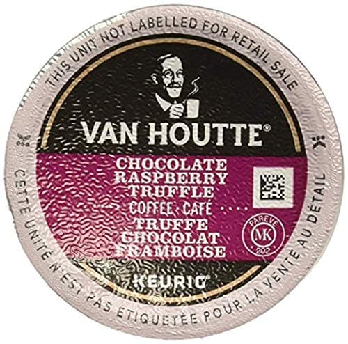 48 Count - Van Houtte Raspberry Chocolate Truffle Coffee K Cup For Keurig K-Cup Brewers and 2.0 Brewers (Limited Edition)