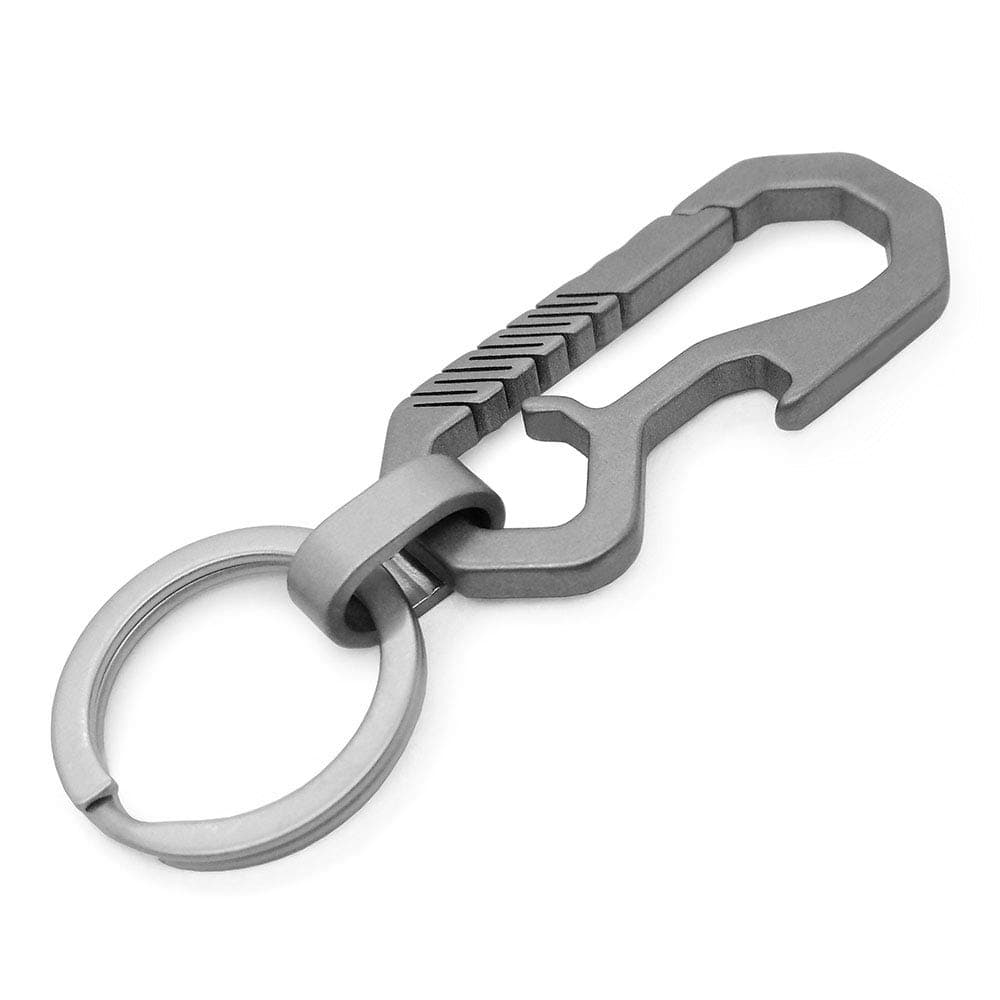 LABEN Titanium Solid Ultra-Light Durable Key Chain