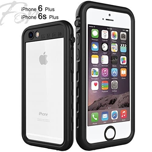 Waterproof Case iPhone 6 Plus 6S Plus, Underwater Full Body Protection Case Shock Snow Dust Proof With Touch ID For iPhone 6/6s Plus 5.5 inch Only