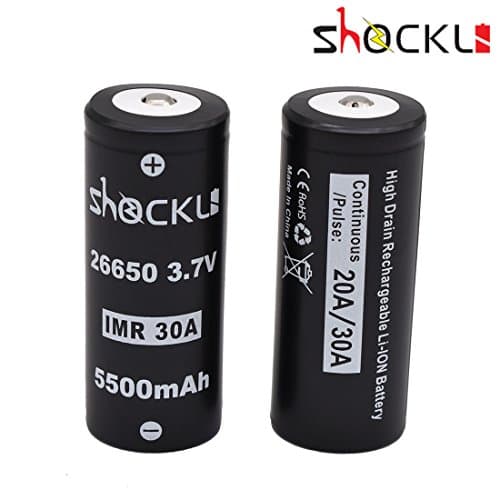 Old 26650 Plastic 5000mah