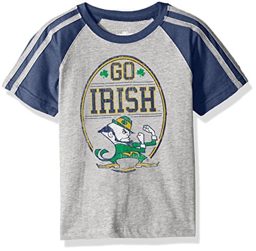 NCAA Boys Raglan Short Sleeve Stripe Tee