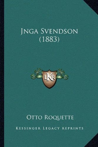 Jnga Svendson (1883) (German Edition)