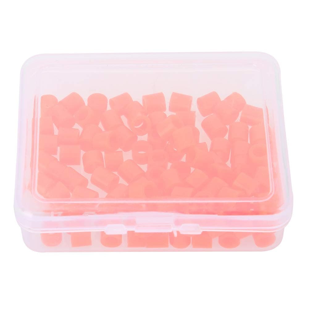 Nitrip 10 Colors 100Pcs/Box Orthodontic Code Rings Universal Dental Instrument Autoclavabl (Orange)