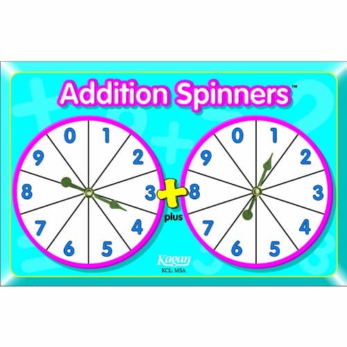 Kagan Cooperative Learning Spinner: Addition (Msa)