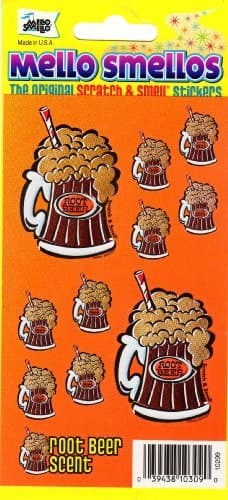 Root Beer Mug Root Beer Scent Scratch and Smell Scrapbook Stickers (10299)