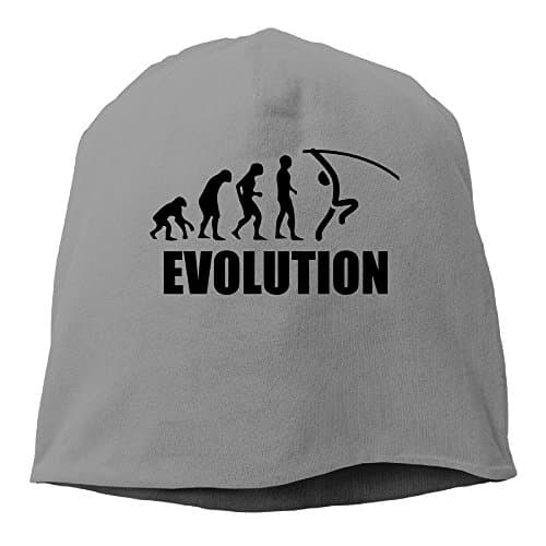 Evolution Of Pole Vaulting Daily Beanie DeepHeather