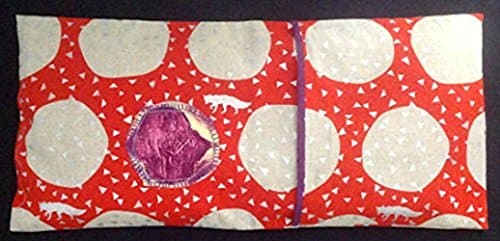 ©Flax for Back: Flaxseed Heating Pad/Cold Pack- SEARCH- For Adults, Seniors, Teens-Removable Lined, Cotton/Linen Cover