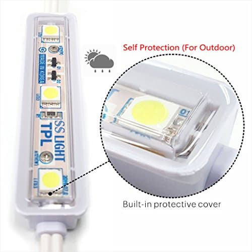 Storefront Window LED Lights All in One Kit Built-in Protective Cap Plug&amp;Play (25ft)