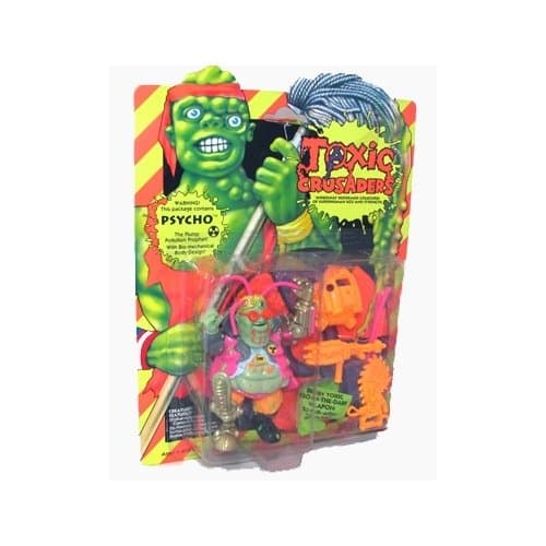 Toxic Crusaders Series 1 Psycho Action Figure
