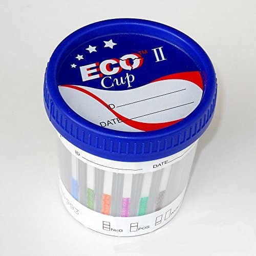 ECO Cup II 10 Panel Urine Multi Drug Test Kit (25)(AMP/K2 Spice/BUP/BZO/COC/mAMP/MDMA/OPI/OXY/THC)(Multiple Quantities)