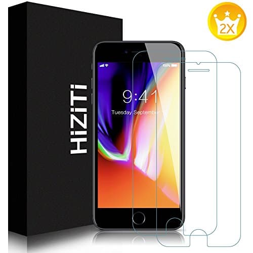 iPhone 8 Screen Protector, (2-Pack)HiZiTi Premium Tempered Glass Screen Protector for iPhone 8 and iPhone 7，4.7inch