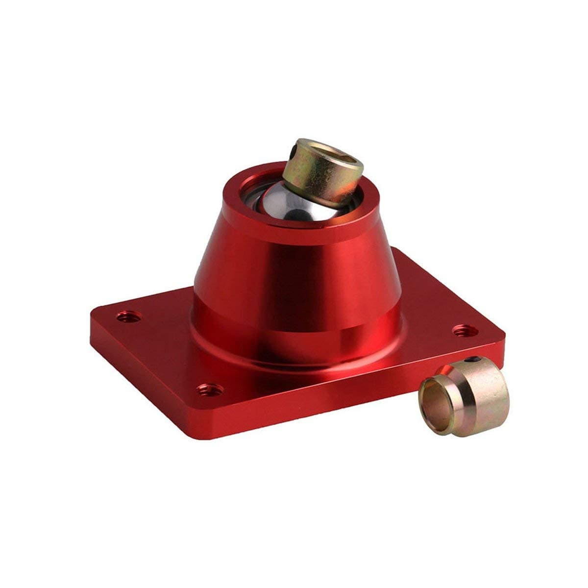 Greatangle Car Gear Shift Knob Lever Base Shift Head Connector Auto Short Shifter Shift Quick for Peugeot 206 306 GTI