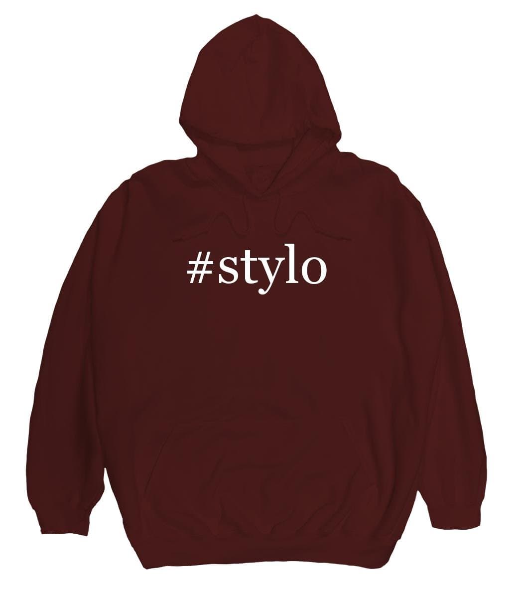 #stylo - Men's Hashtag Pullover Hoodie