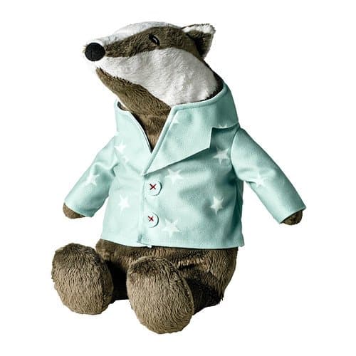 IKEA GRAVLING - Soft toy, badger