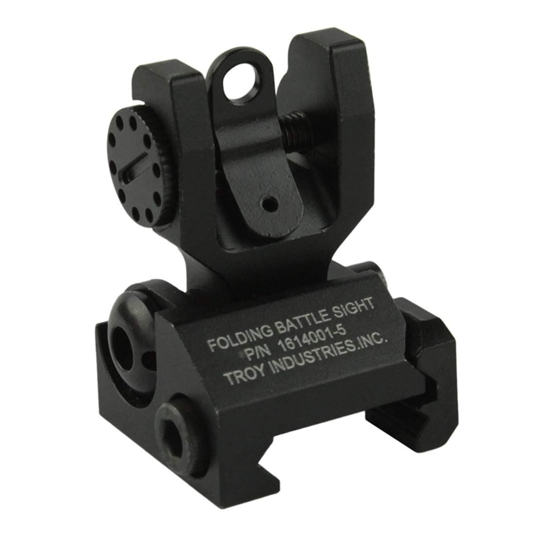 Low Profile AR Flip Up Sights Positive Lock Down/lock Up Design Ghost/peep Sight Option with Windage and Elevation