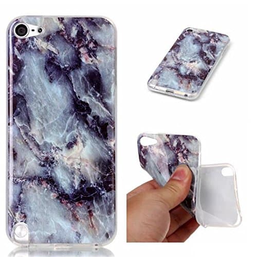 iPod Touch 6th Generation Case, Ngift [Marble] Soft Skin Slim Tpu Gel Flexible Protective Phone Case for Apple Touch 5/6