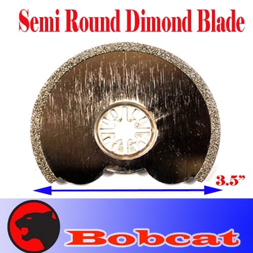 Diamond Semi Round Grout Tile Cut Oscillating Multi Tool Saw Blades for Fein Multimaster Bosch Multi-x Craftsman Nextec Dremel Multi-max Ridgid Dremel Chicago