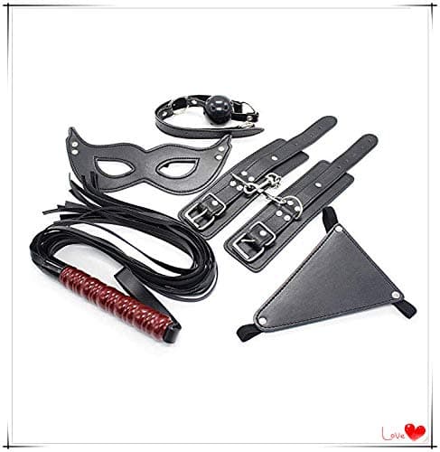 5PSC PU Leather Couples Toys