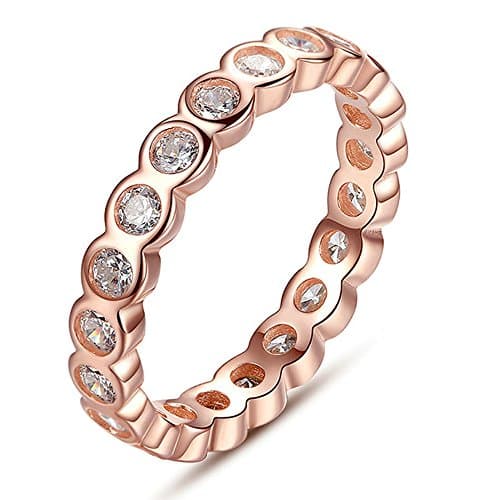 FF Fashion ring Sterling Silver Alluring Brilliant Stackable Finger Ring Fine Jewelry for Women Wedding Rings (7)