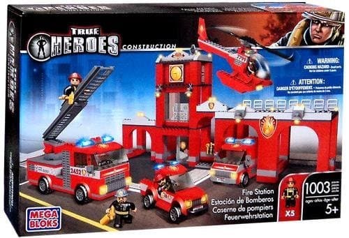 Lego Like Building Bricks and Blocks - Fire Station