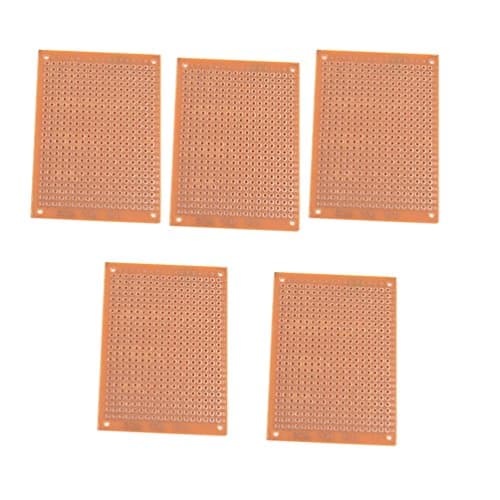 5×7cm Single Side Universal Printed Circuit Board Prototype PCB 5 Pcs