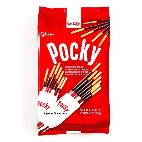Chocolate Pocky Stick Value Pack 4.47 oz each (5 Items Per Order)