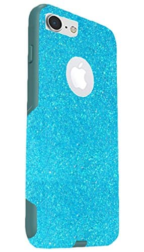 OtterBox Commuter Series Case for 5.5" iPhone 7 Plus - Custom Glitter Case for 5.5" iPhone 7 Plus - Frost/Teal