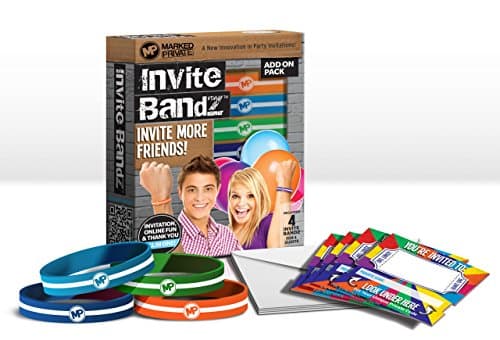 Marked Private Invite Bandz - Add-on 4 Pack