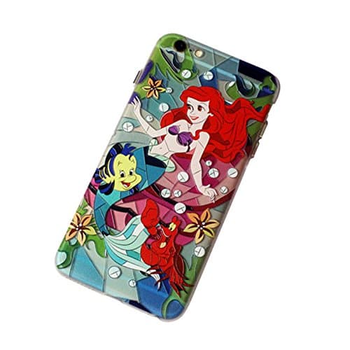 Soft Frame/Hard Back Embossed Craft/Ultra-Light Protective Shell Case for iPhone 6 or iPhone 6S
