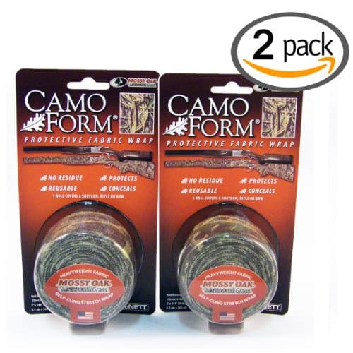 (2-PACK) Mossy Oak SHADOW GRASS Camo Form Protective Camouflage Wrap