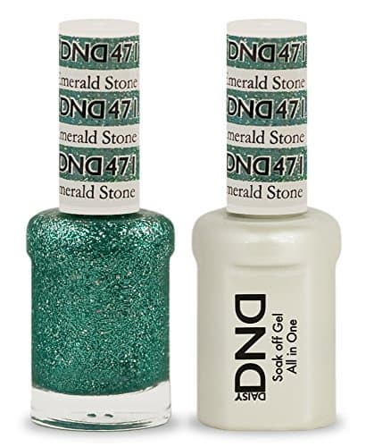 DND Duo Emerald Stone (0.5 OZ glitter) (0.5, green glitter)