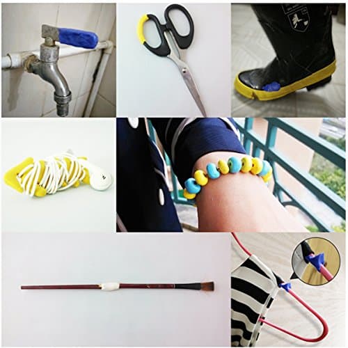 Moldaglue Moldable Silicone Glue 3 Pack - White - Hard Self Setting - DIY Fix, Form, Create and Repair