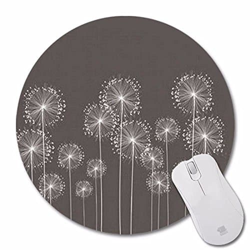 Mouse Pad Thin Support Laptop Non-Skid Rubber Pad Personalized Round Desktop Mouse pad gaming keyboard pack, Shine in Dark design.