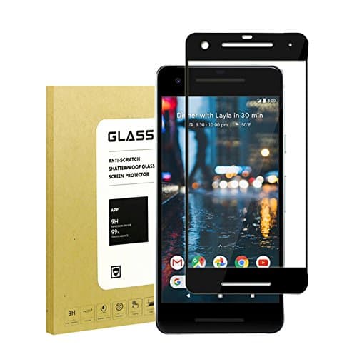 For Google Pixel 2 Tempered Glass Screen Protector,Undada 9H Hardness Ultra HD,Anti-Scratch,Anti-Fingerprint and Anti-Water Mobile Phone screen protector for Google Pixel 2