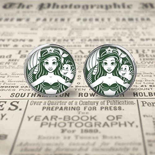 Little Mermaid Stud Earrings