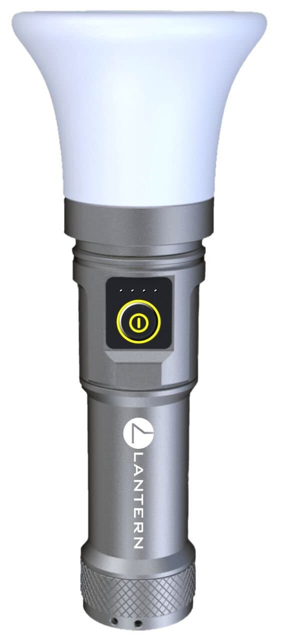 LANTERN LIGHTS Platinum +: Multifunctional Flashlight 1000 lumen, USB rechargeable lantern flashlight with 90 hour USB battery backup and 360 bike mount. Charge any device, iPhone, Go Pros, Android.