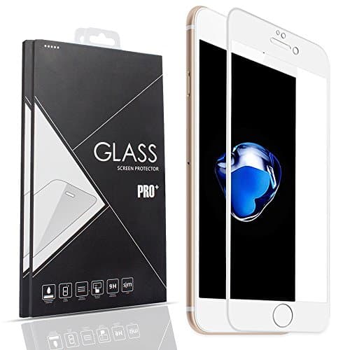 iPhone 7 3D Curve Fit HD Tempered Glass Screen Protector,Perfect Fit / 100% Edge curved / Anti-Fingerprint / High-Transparency / High-Response / Anti-Bubbles / Anti-Scratch