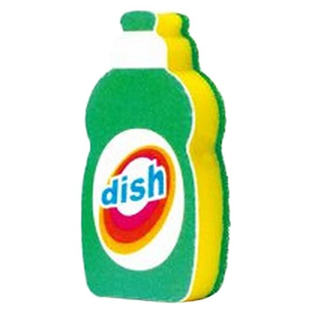 MARNA Kitchen Sponge - Dish Soap Bottle Shape (green)
