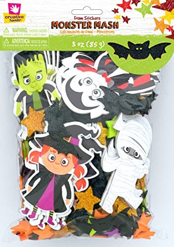 Creative Hands Sticker Bag Monster Mash Decorations