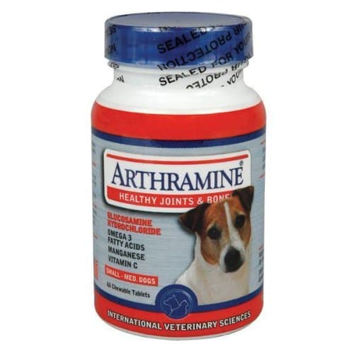 Arthramine Chewable - Small and Medium Breed - 60 tabs