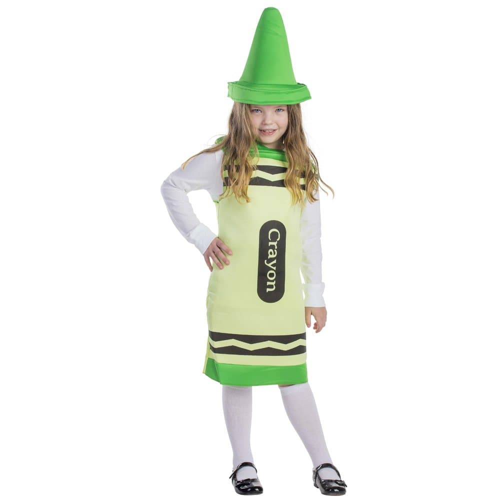 Green Crayon Costume